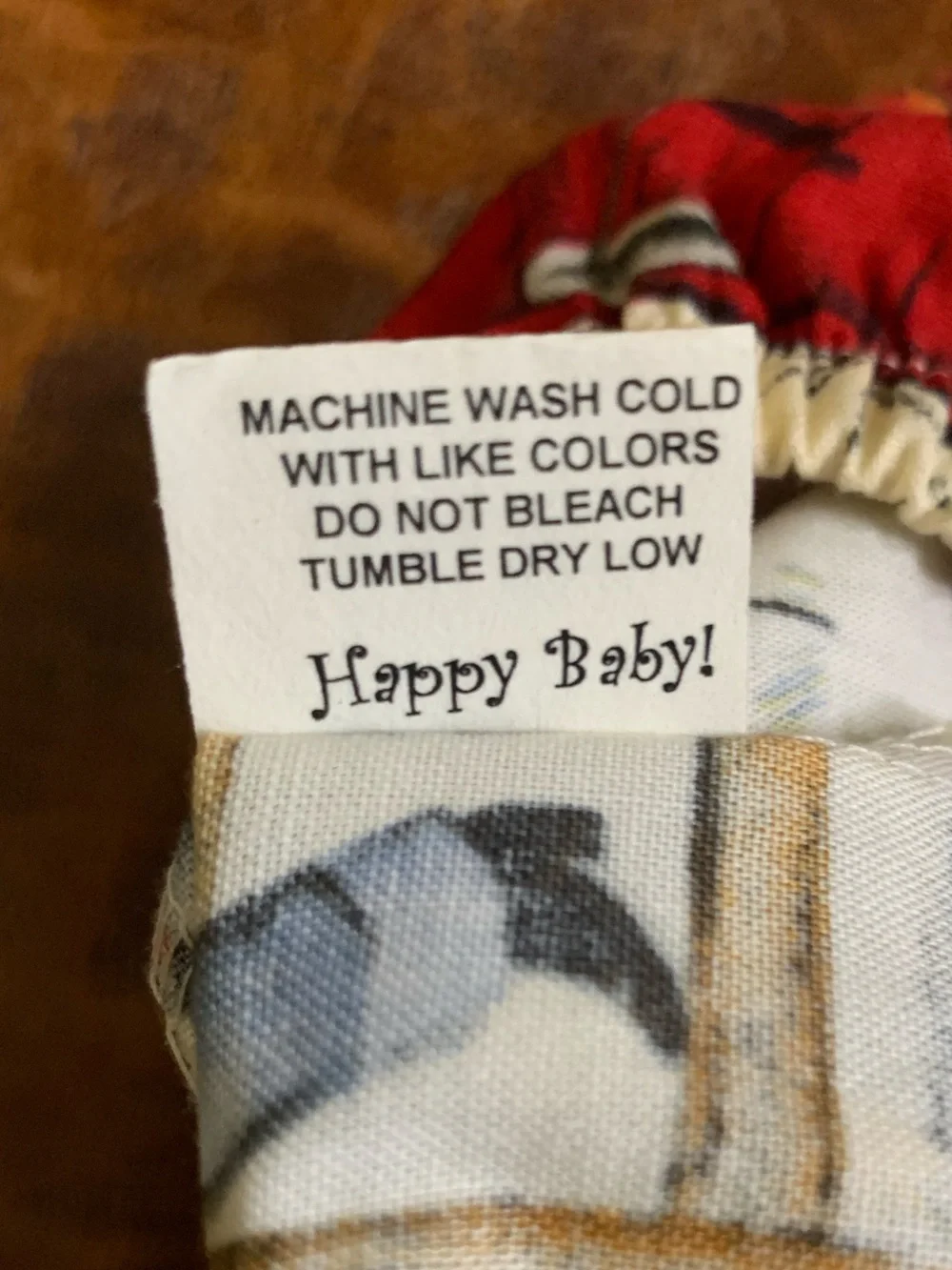 Icky Baby Western Cowboy Print 0-6mo Diaper Cover